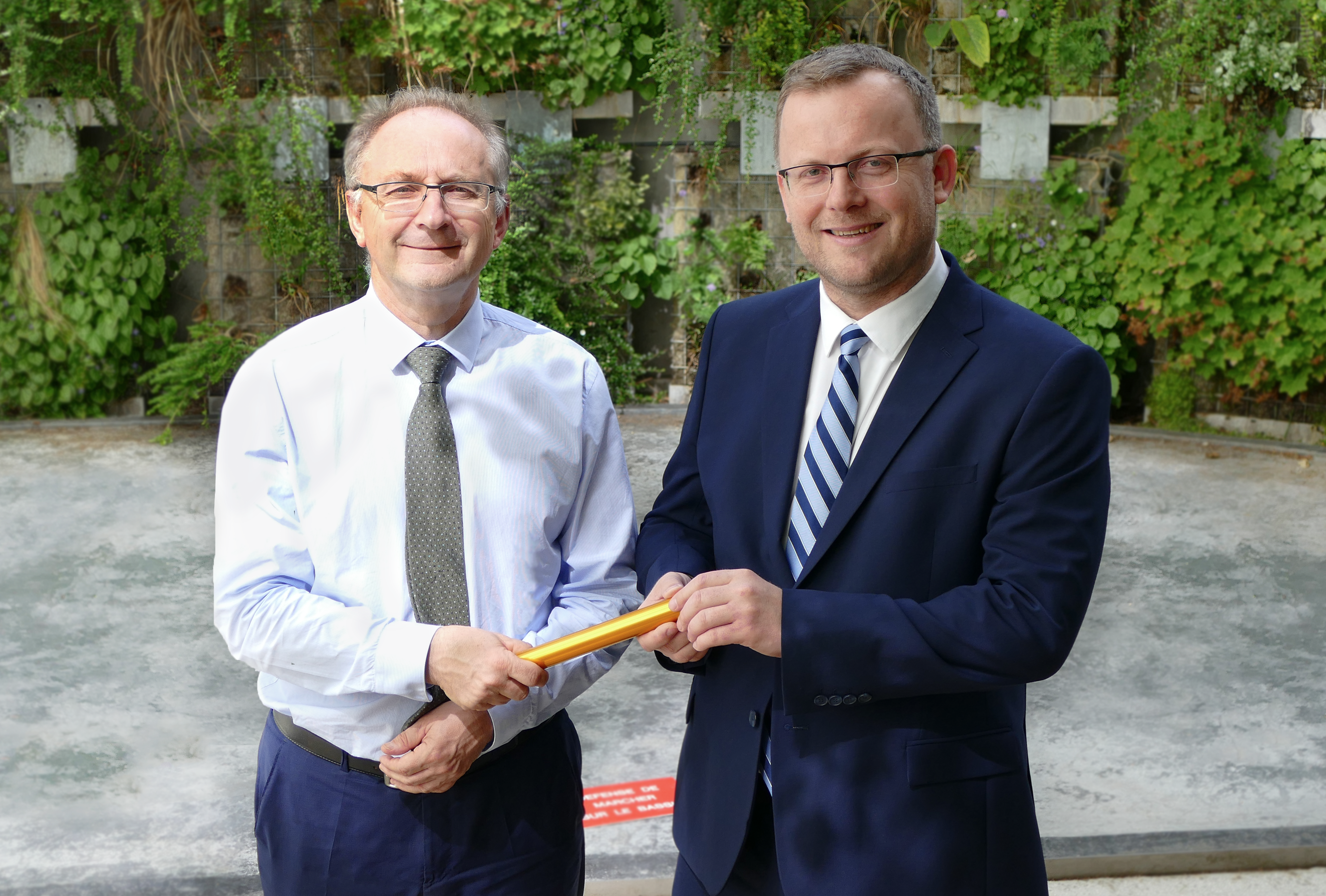 Handover of EU Council Presidency from France to Czechia